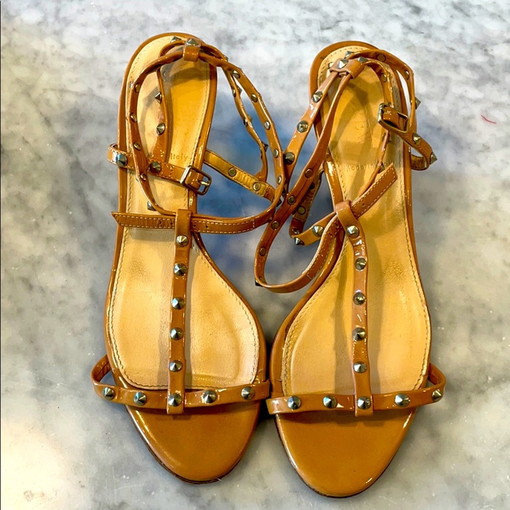 JCrew Nailhead kitten heels - size 7